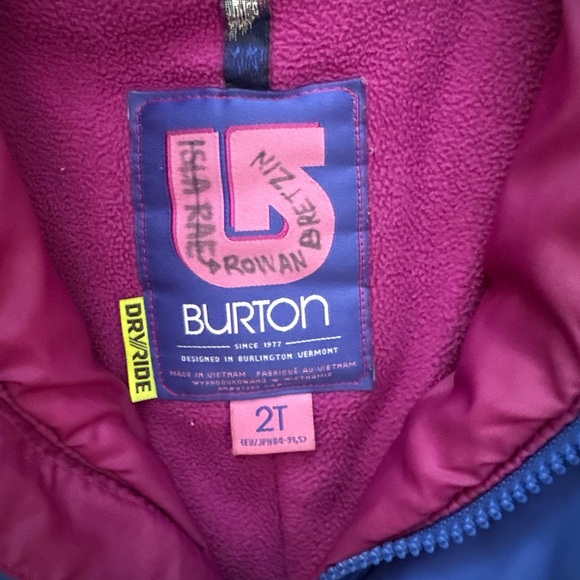 Burton Royal Blue Jacket - Picture 4 of 4